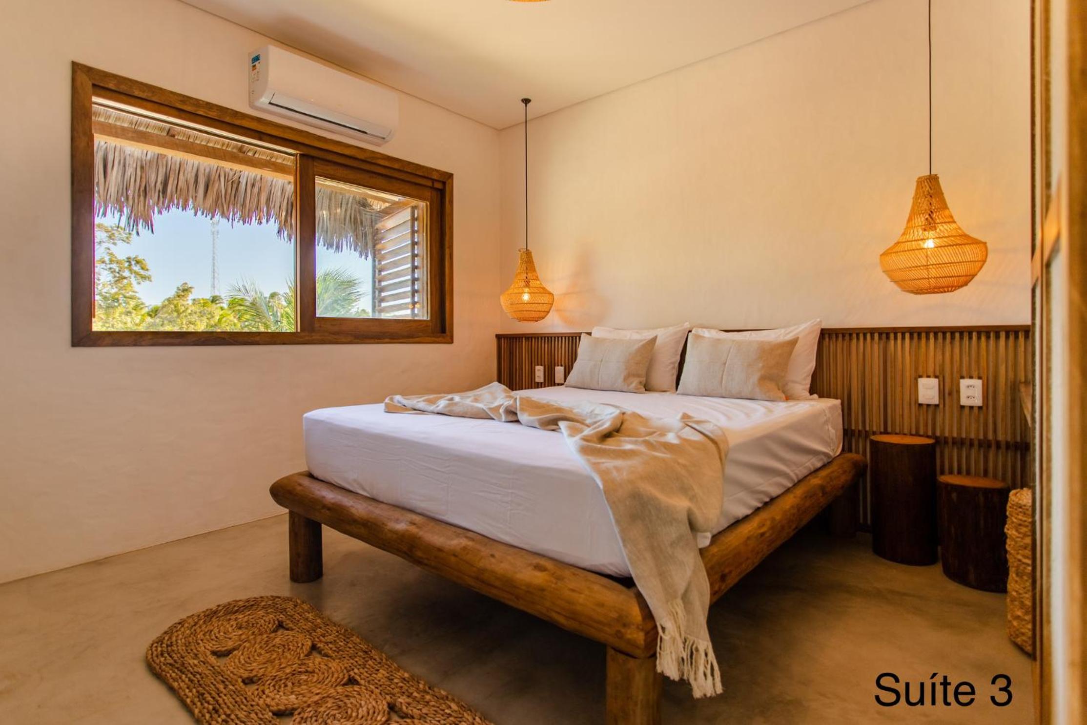 Villa Aura, piscina privativa e rooftop com vista excepcional pro mar, 150m do mar e do Rancho do Kite, Praia do Prea