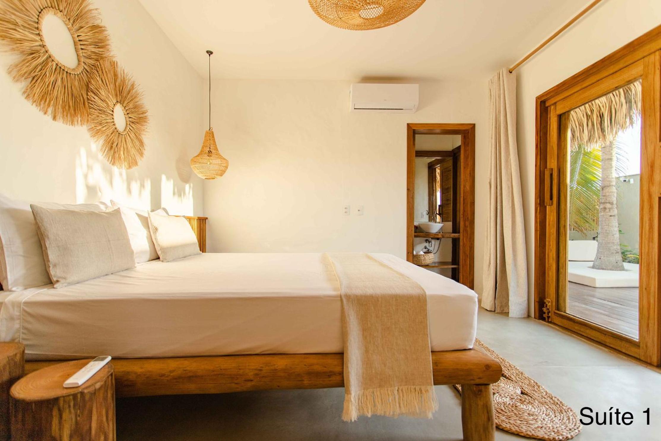 Villa Aura, piscina privativa e rooftop com vista excepcional pro mar, 150m do mar e do Rancho do Kite, Praia do Prea