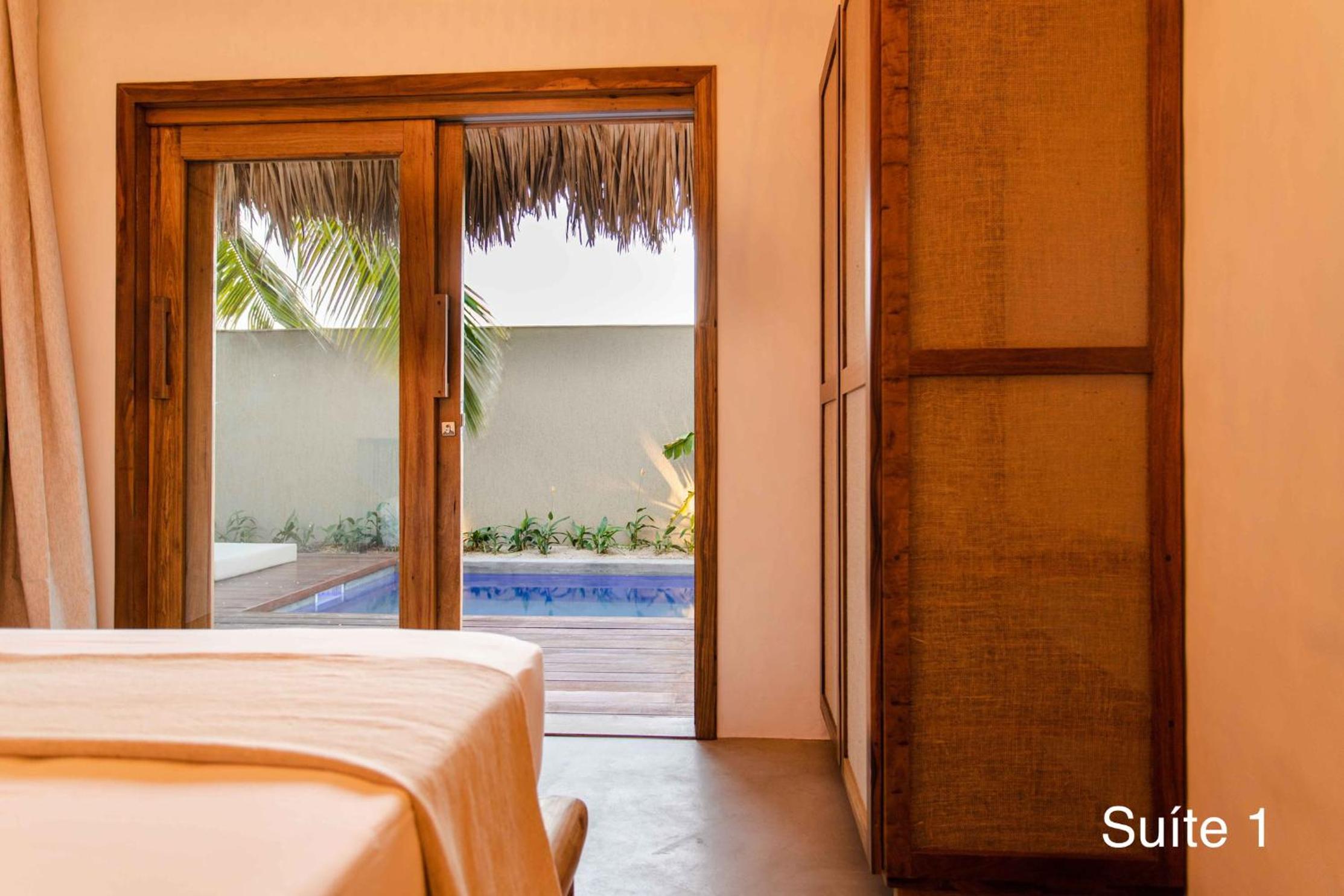 Villa Aura, piscina privativa e rooftop com vista excepcional pro mar, 150m do mar e do Rancho do Kite, Praia do Prea