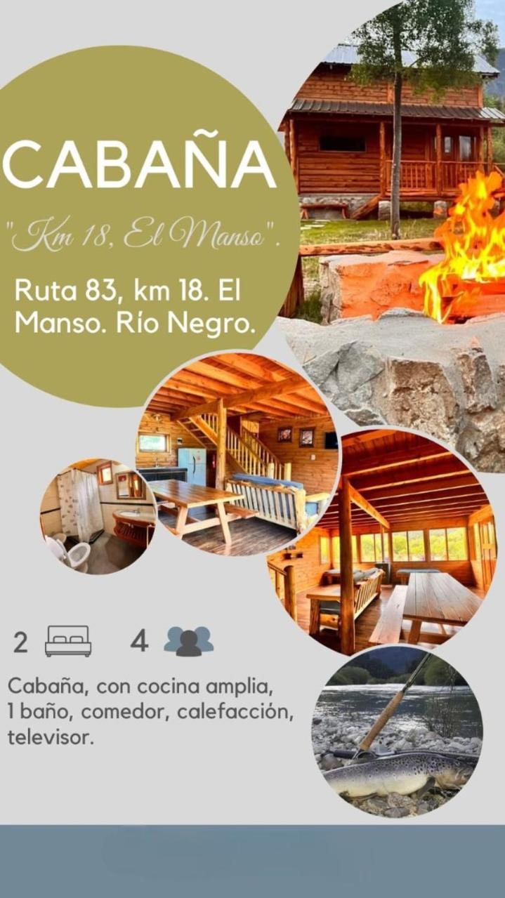 Rio Manso cabaña km 18