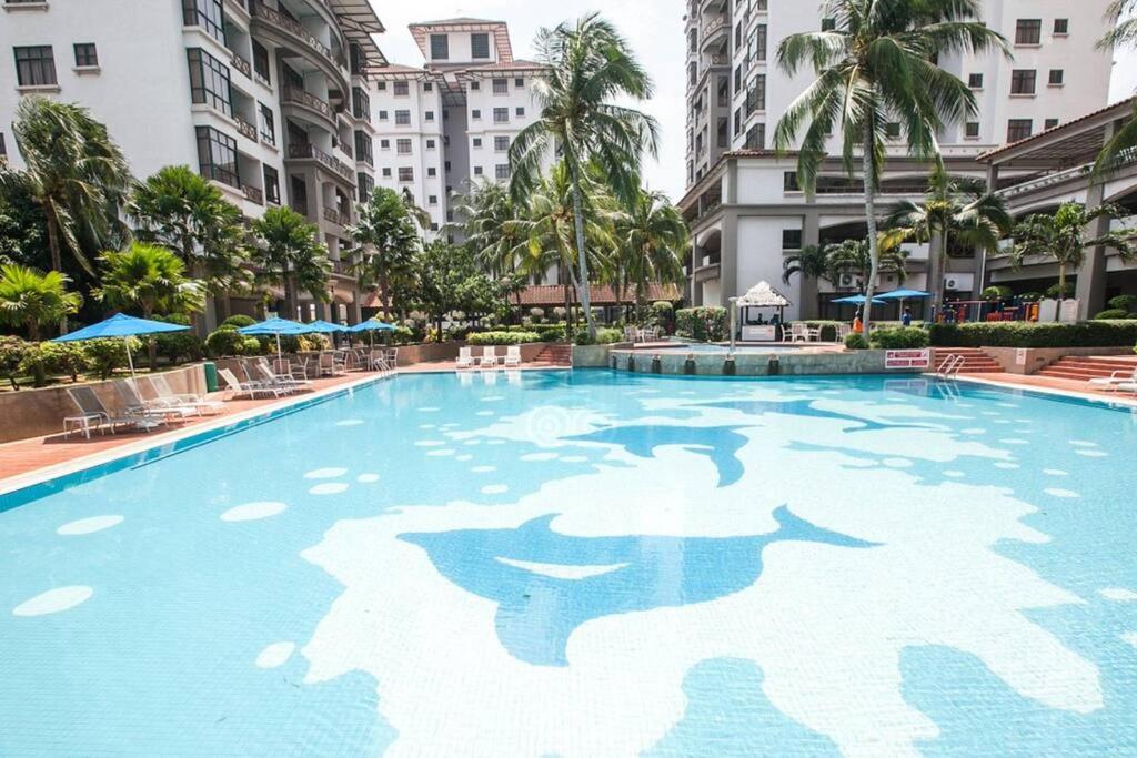 Costa Mahkota 2BR 3Queen sea view