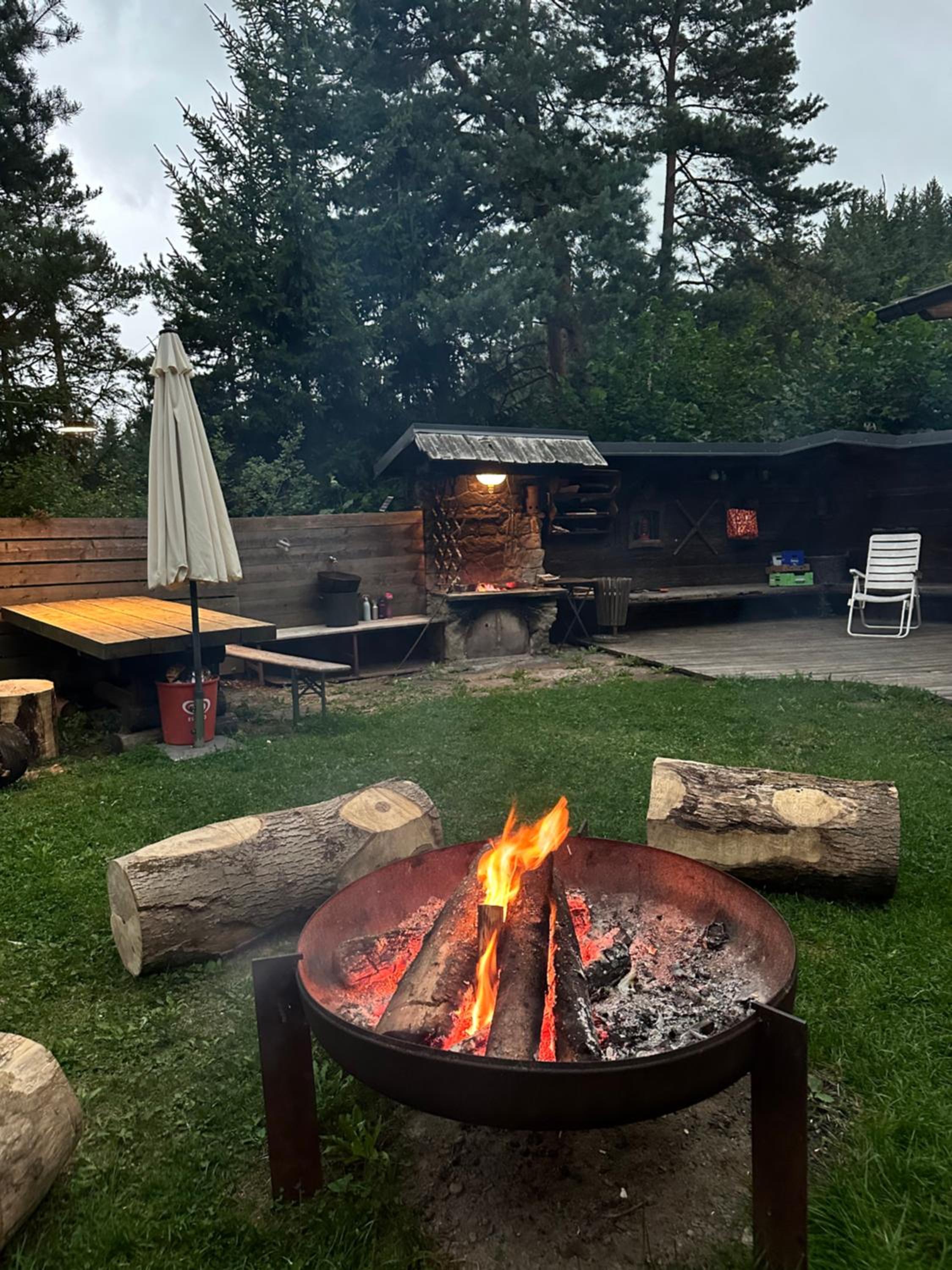 Ferienhaus im Wald