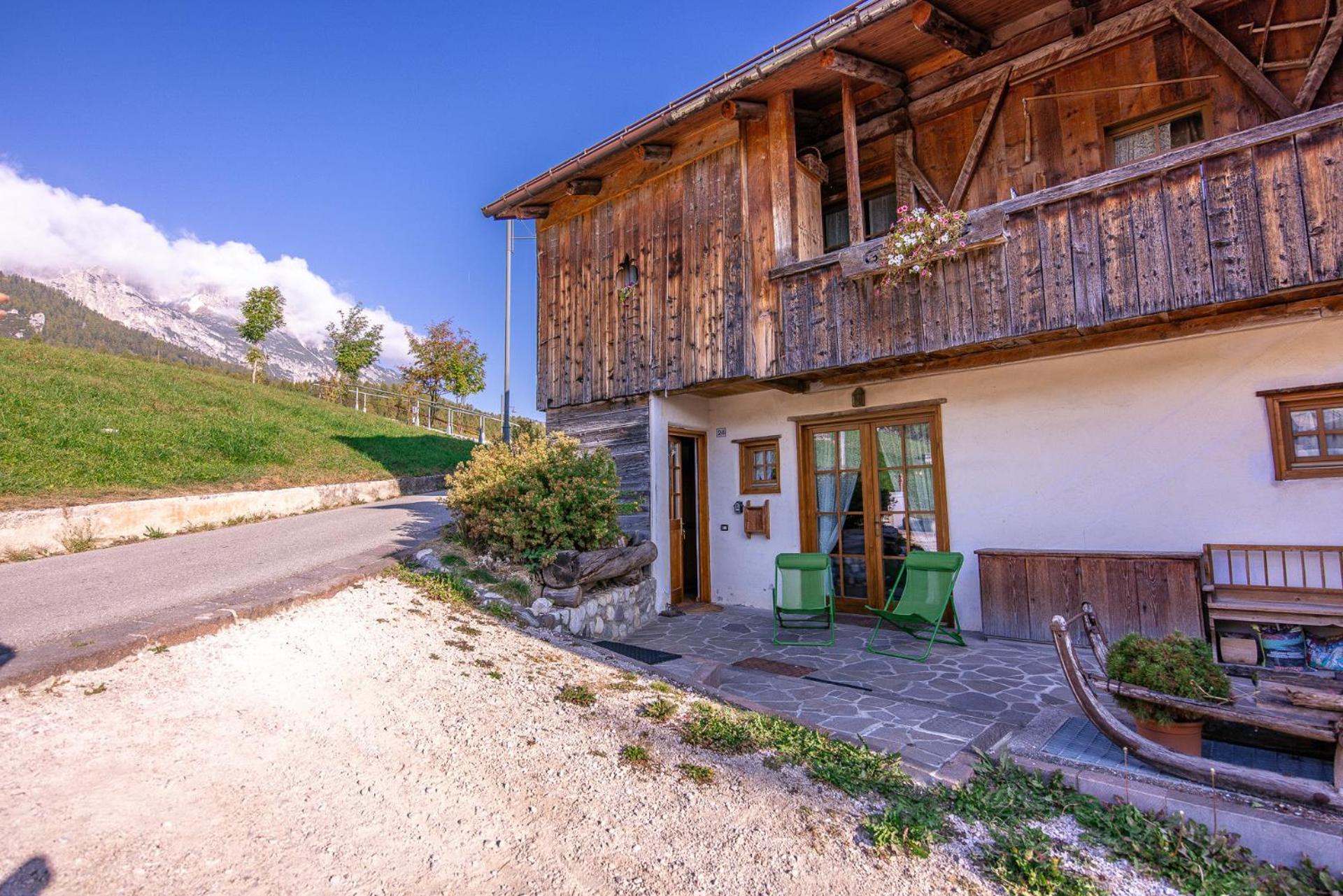 Casa Lacedel 2, on ski slopes view 4