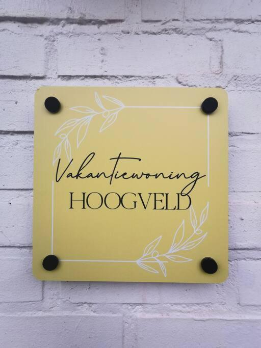 Vakantiewoning Hoogveld