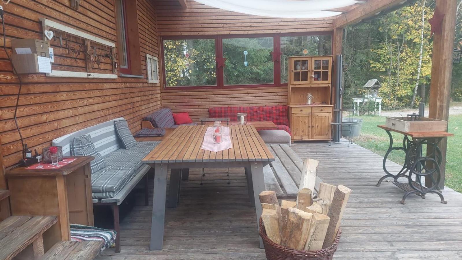 Ferienhaus im Wald