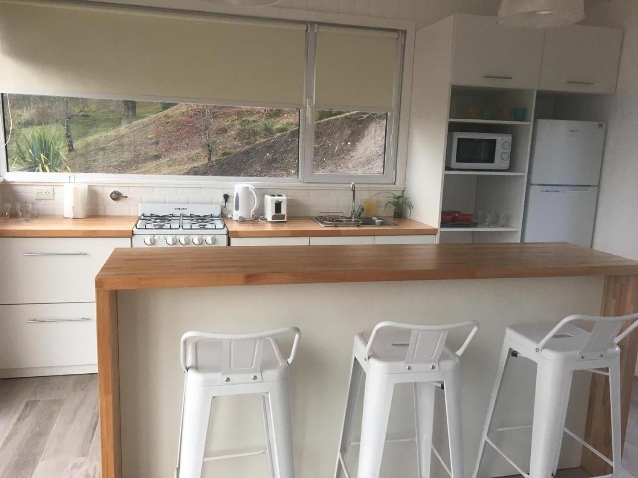 Moderna casa en el bosque