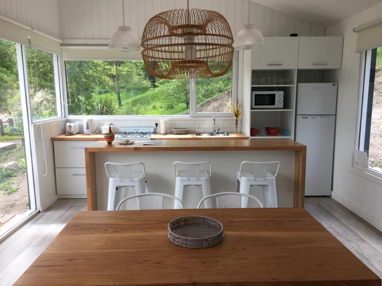 Moderna casa en el bosque