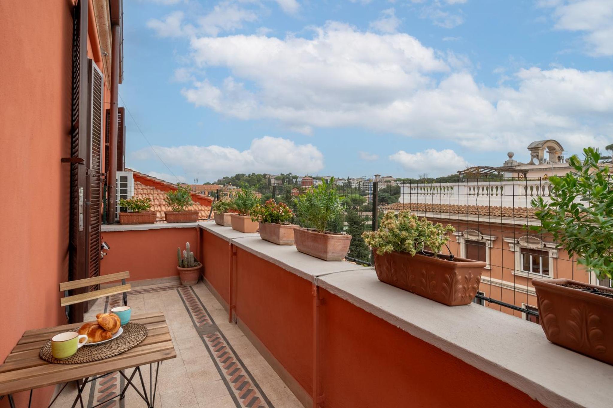Top View Luxury apartment Piazza del Popolo