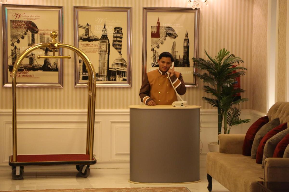hotel reception