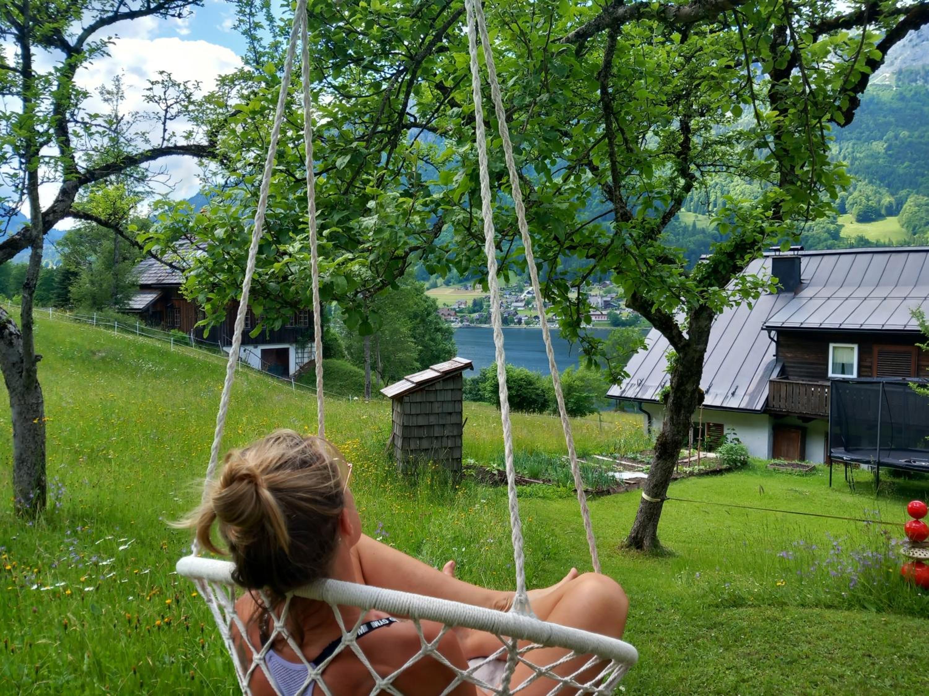 S'Rastl direkt mit Bergpanorama