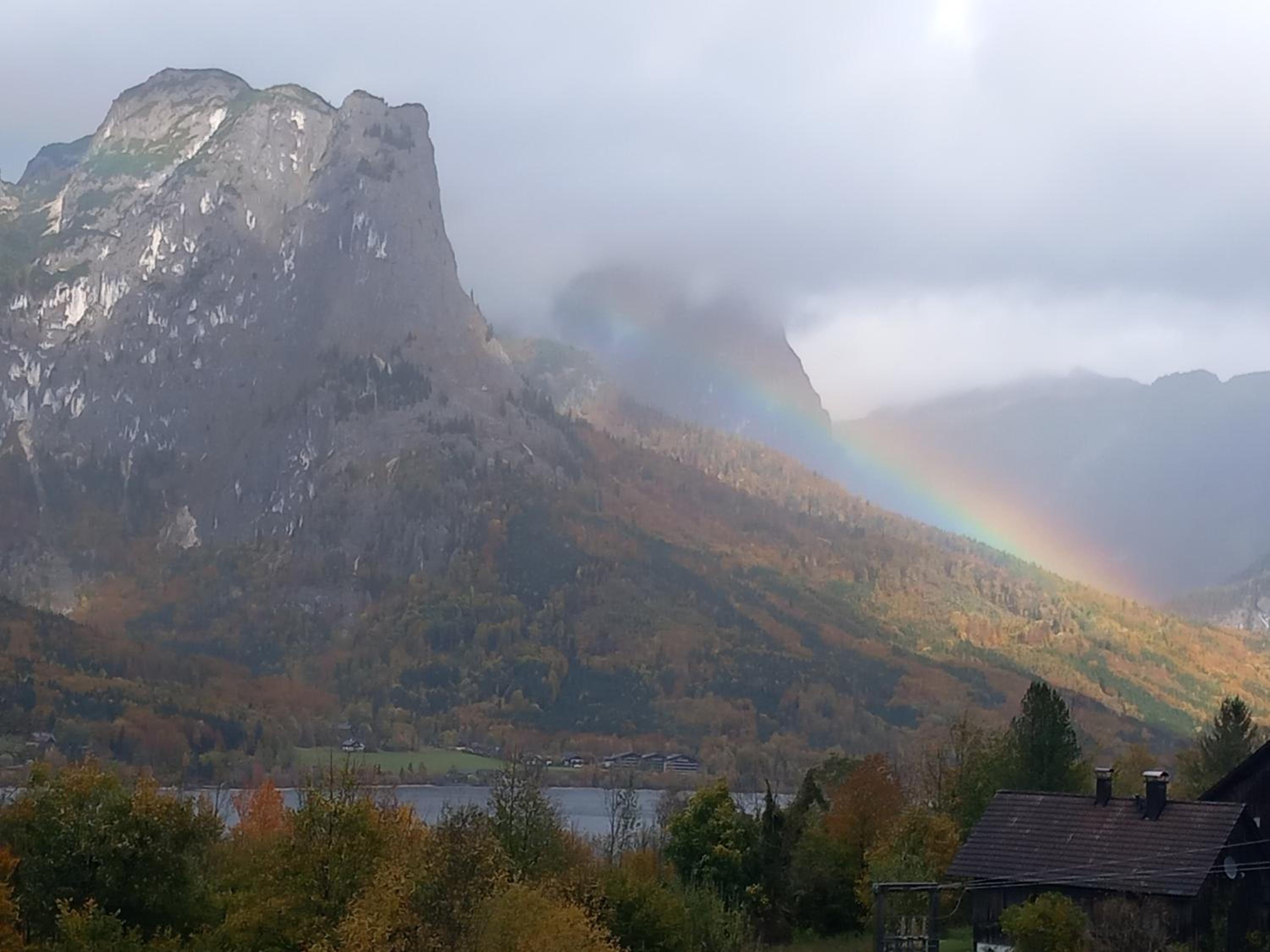S'Rastl direkt mit Bergpanorama