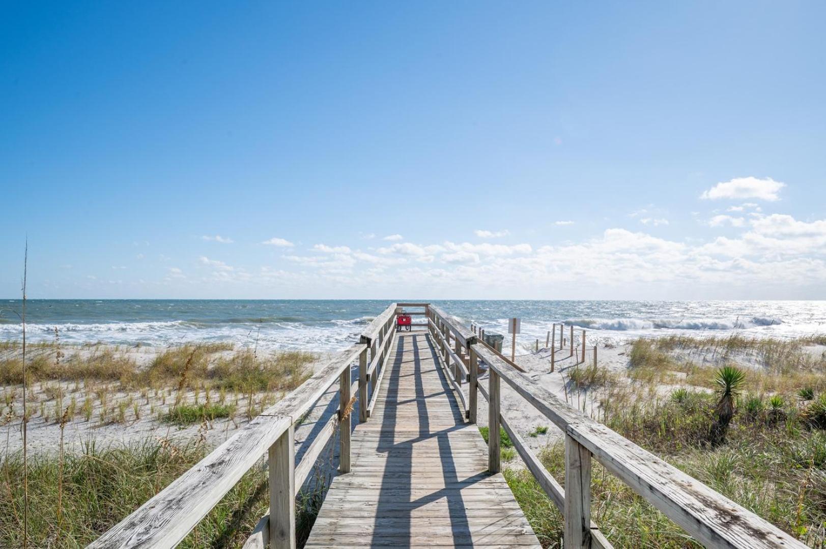 Private Home Steps from Beach Access
