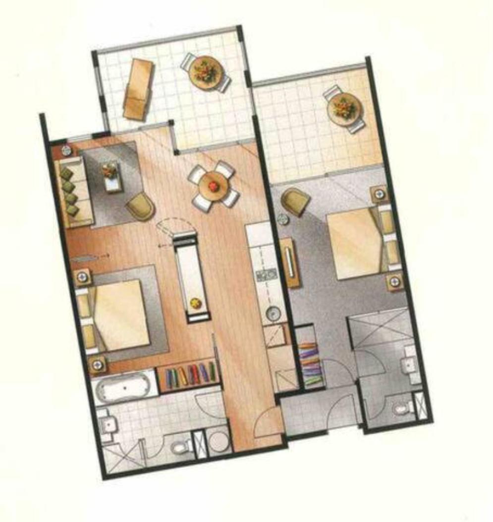Peppers Salt Resort & Spa 2 br luxury spa suite