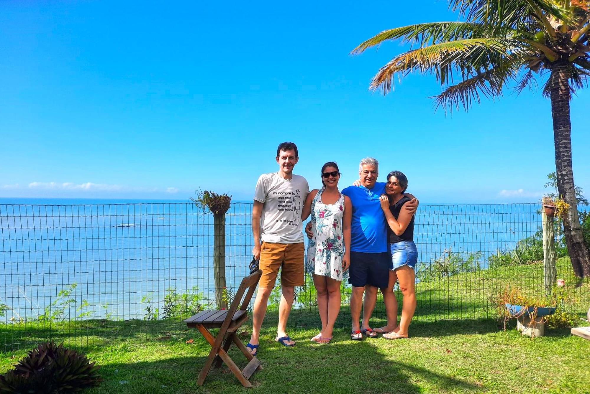 Pousada Azul com vista maravilhosa