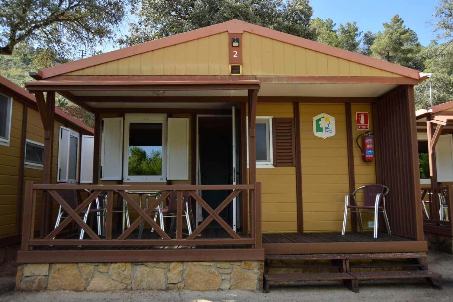 Bungalows, Camping Vega de Francia