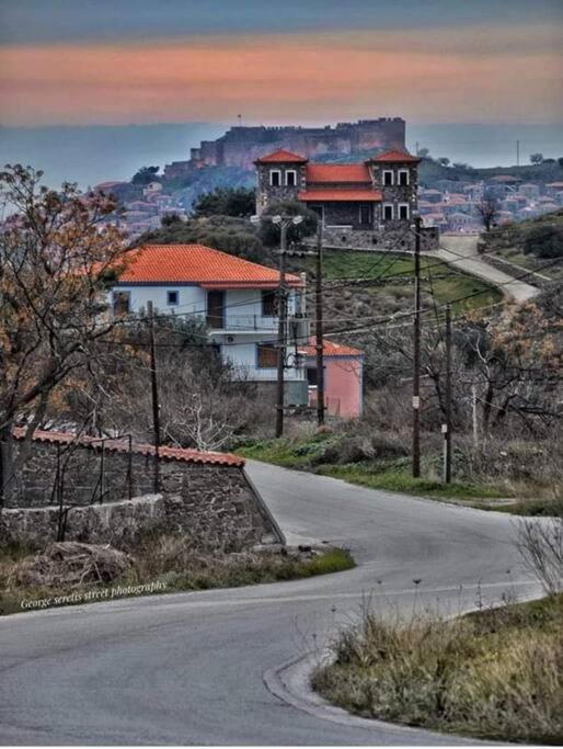 Molivos Castleview Luxury Villa with private parking
