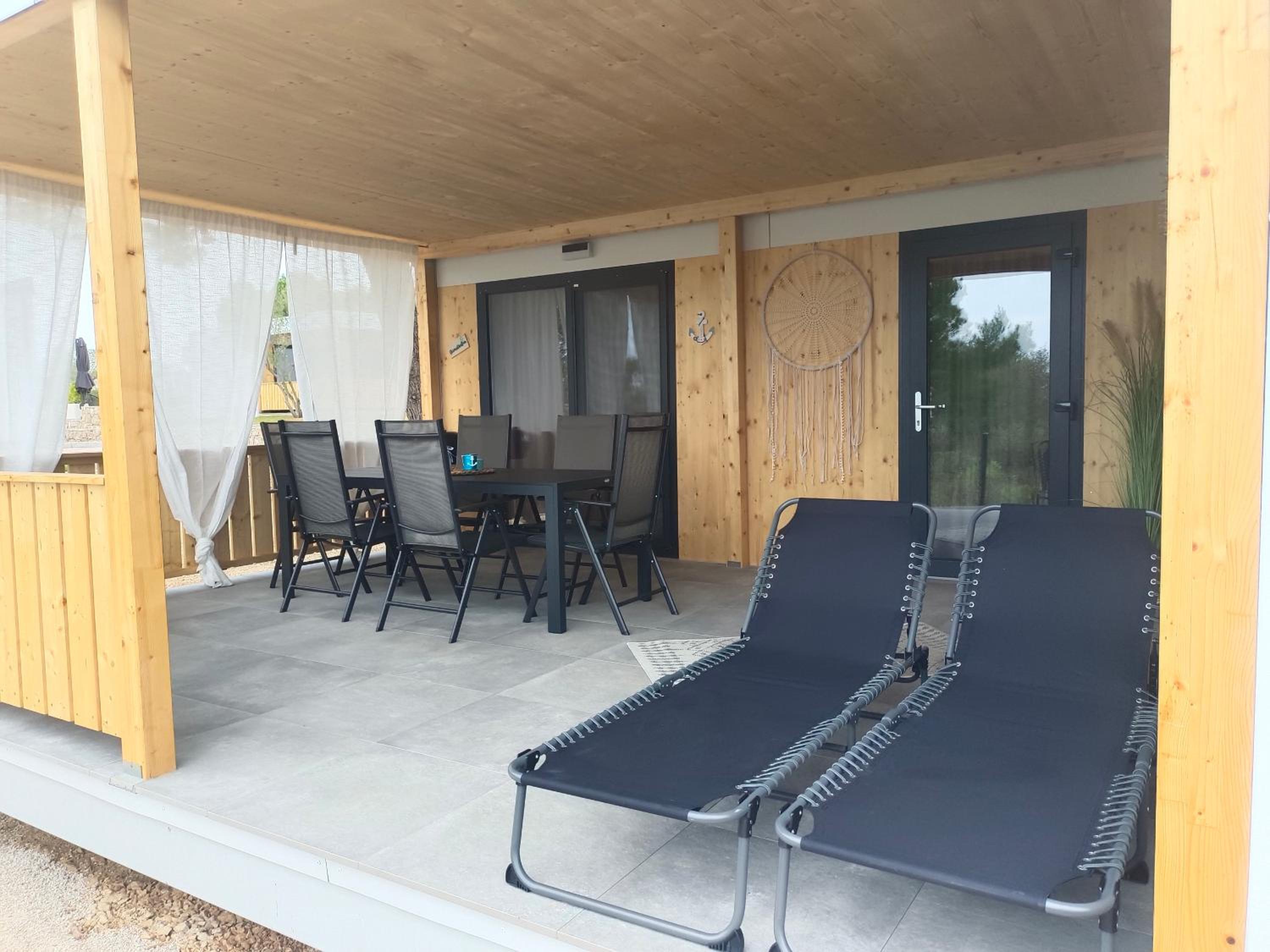 Sea View Holidays - Mobilehome Pakostane view 2