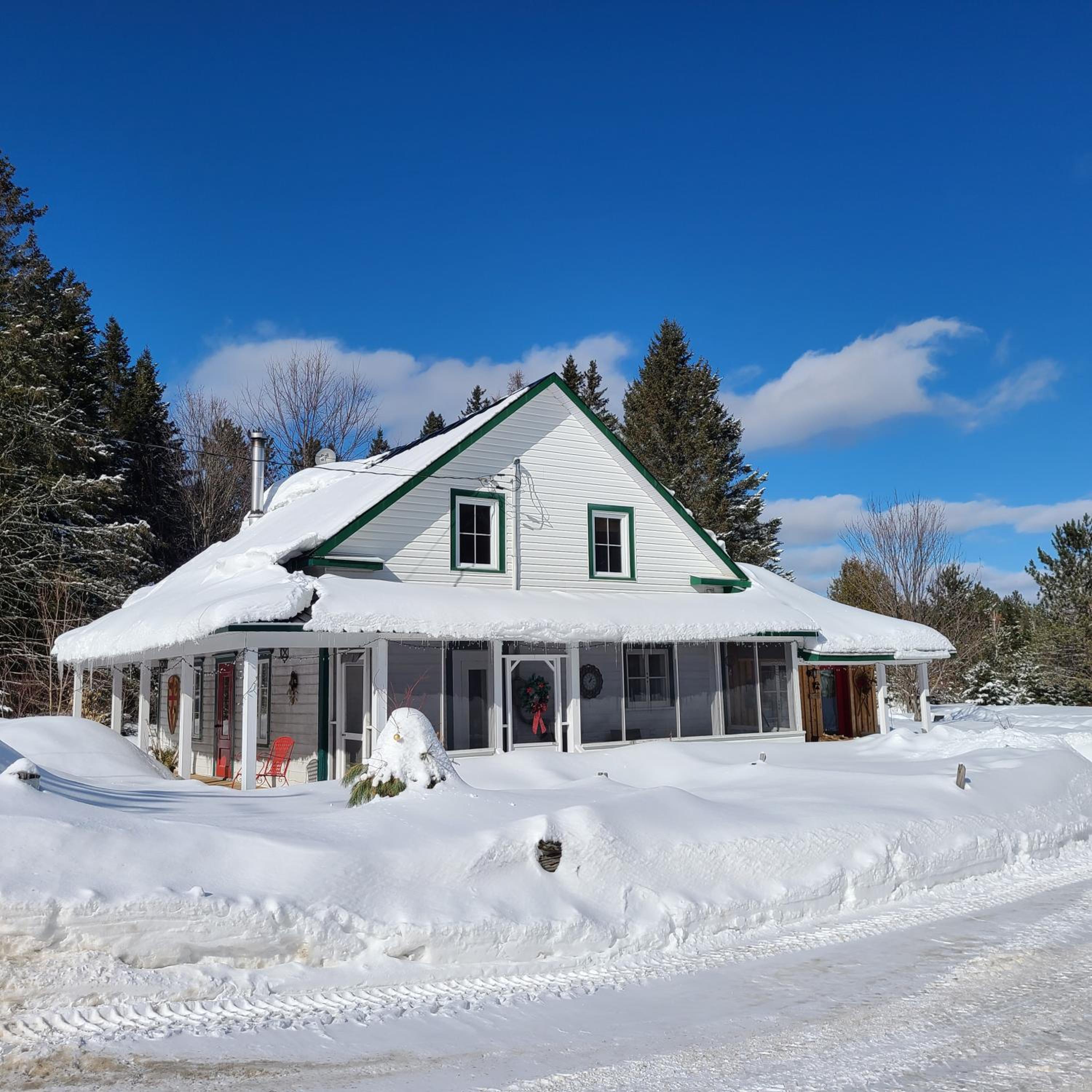 Chalets NABU La Sacacomie - Rivière - Billard