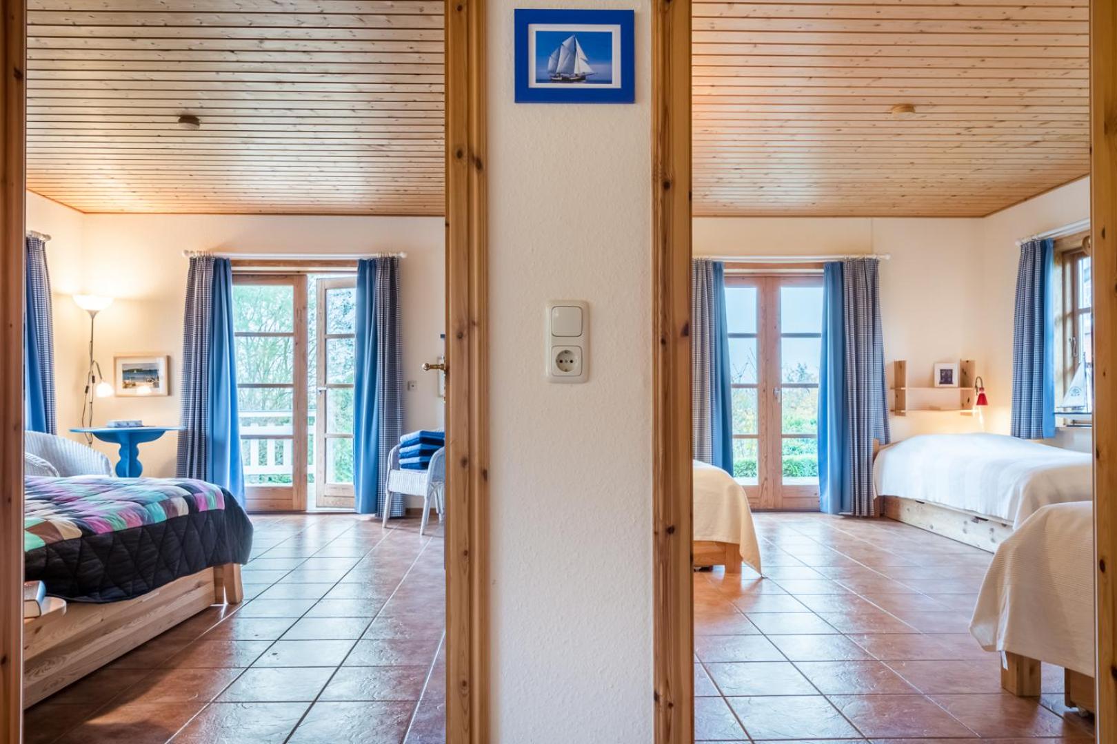 Das blaue Haus in Nieby