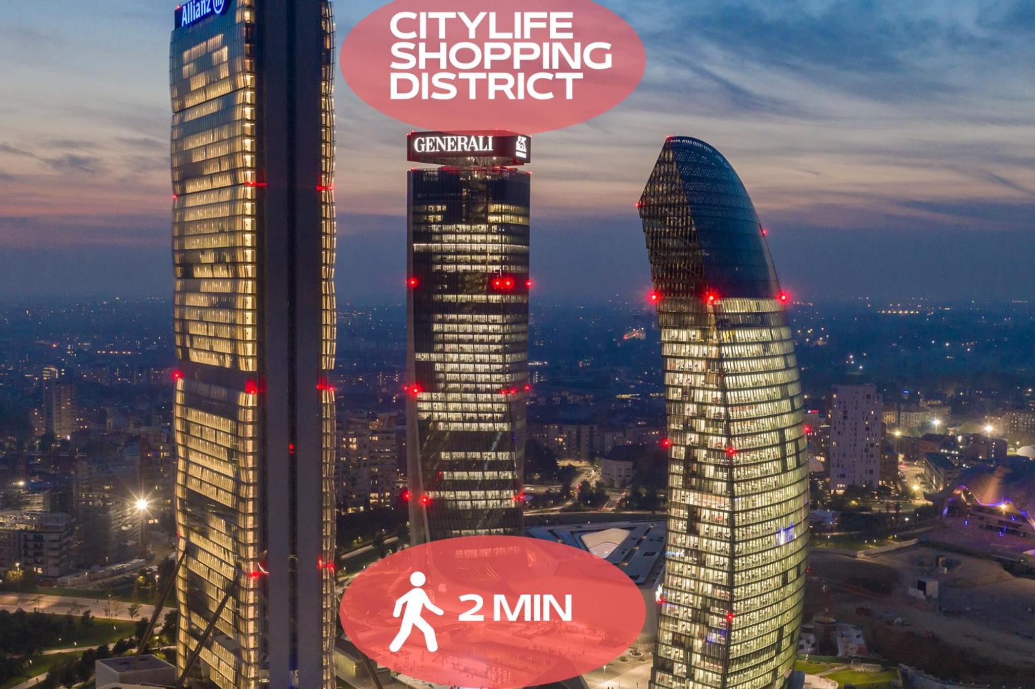 CityLife Apartment- Metro Access - 2 Bedrooms
