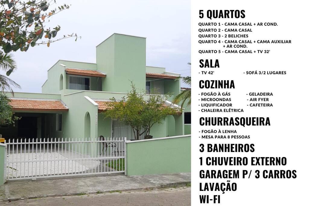 Casa Verde - 5 quartos a 600m Praia e próximo Beto Carrero