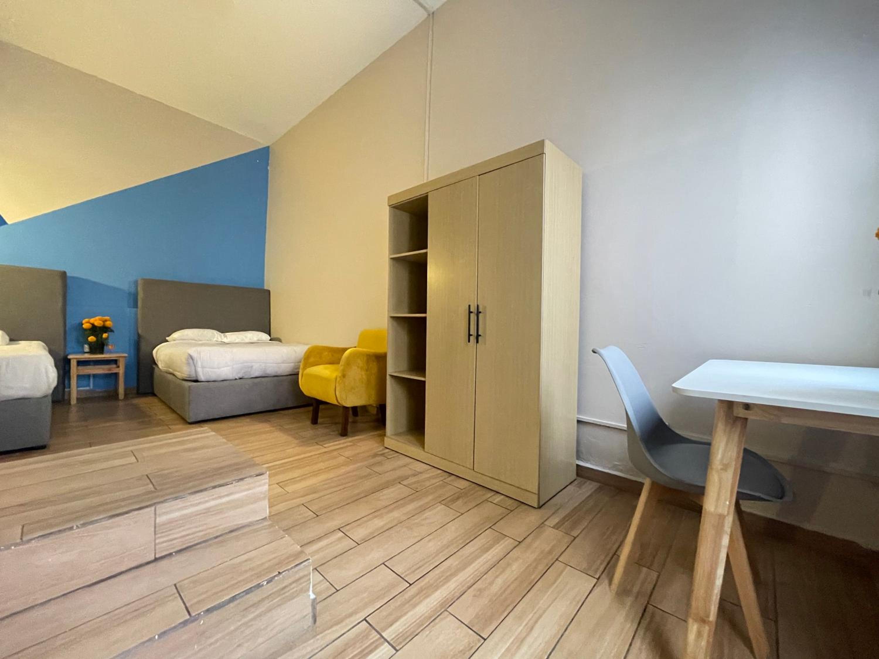 hotel room