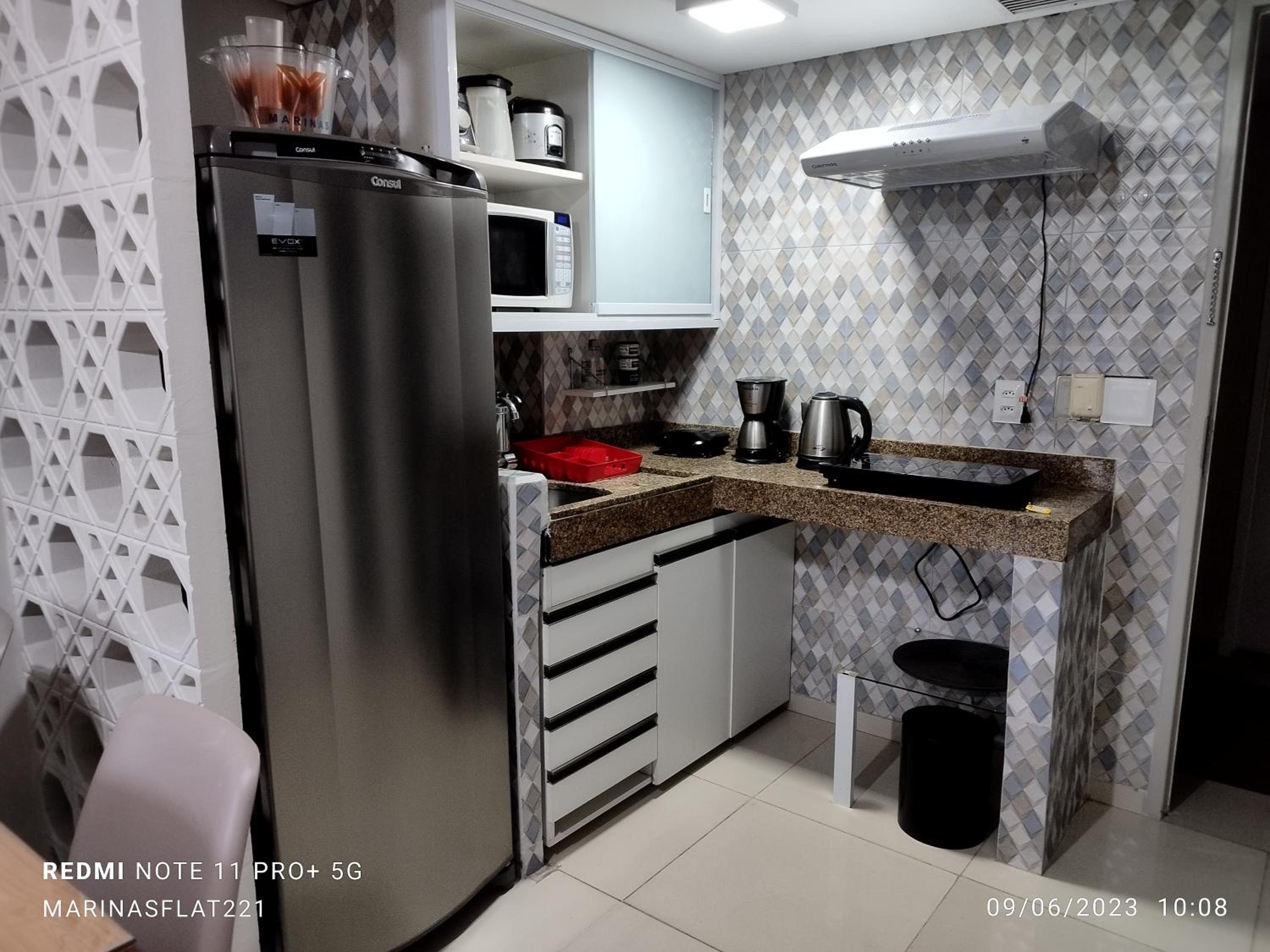 Marinas Praia Flat 221, Cabo Branco, Busto de Tamandaré, prédio frente mar