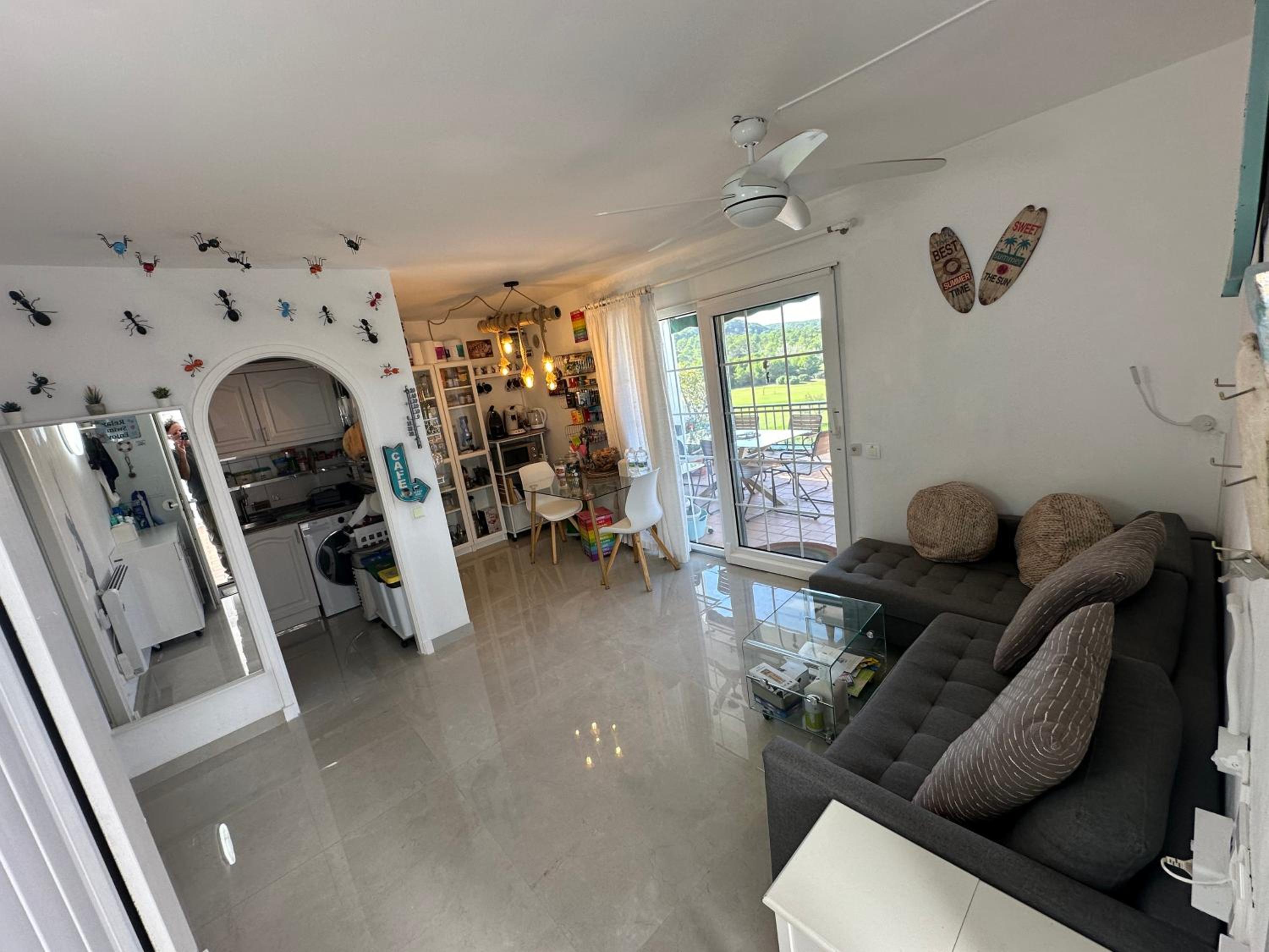FLAT Surrounded by Nature WIFI & Pool & beach Nearby view 3