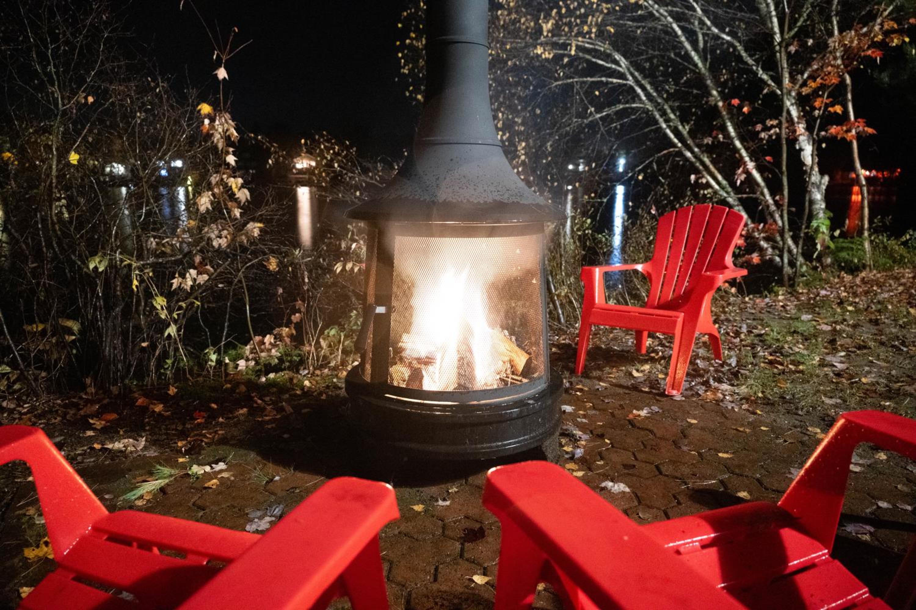 Chalet plein air