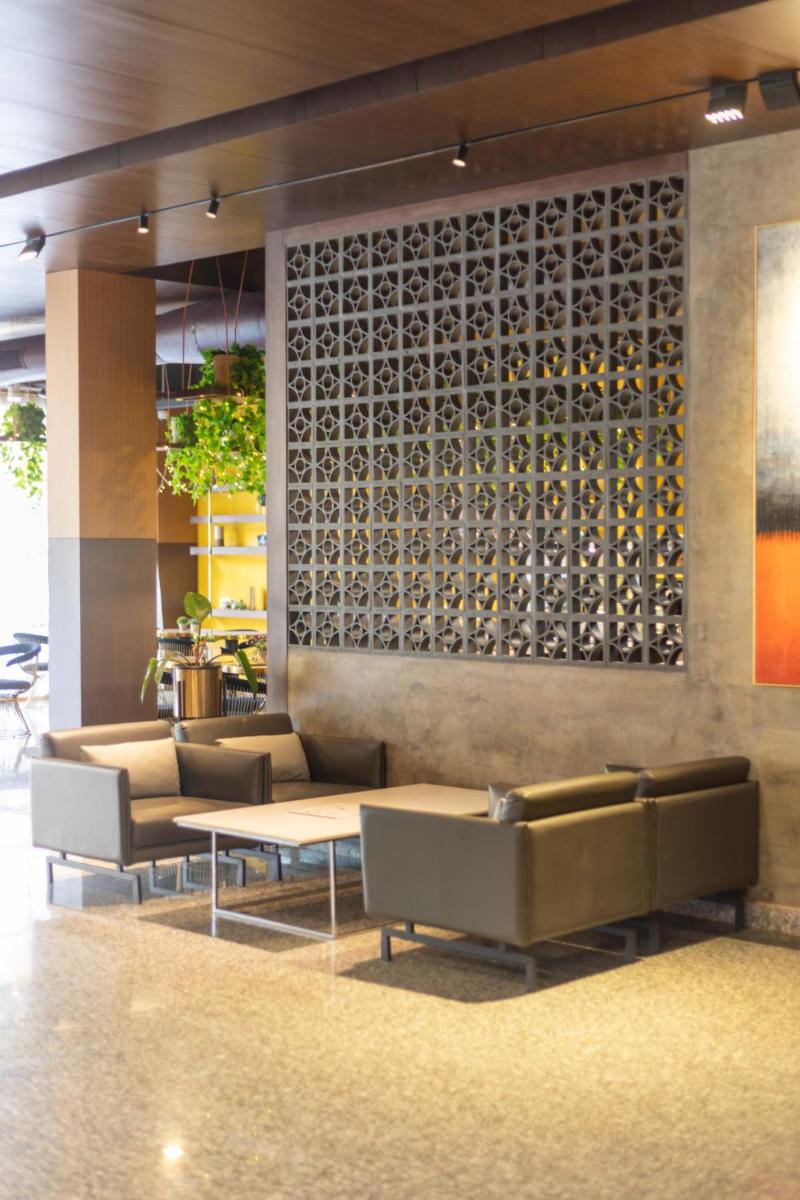 hotel reception