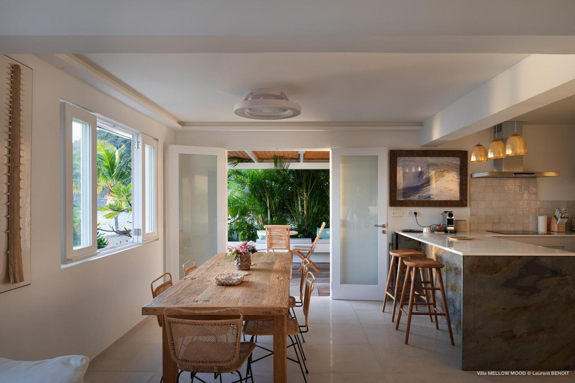 On the Beach , in Saint Barth... Mellow Mood Villa
