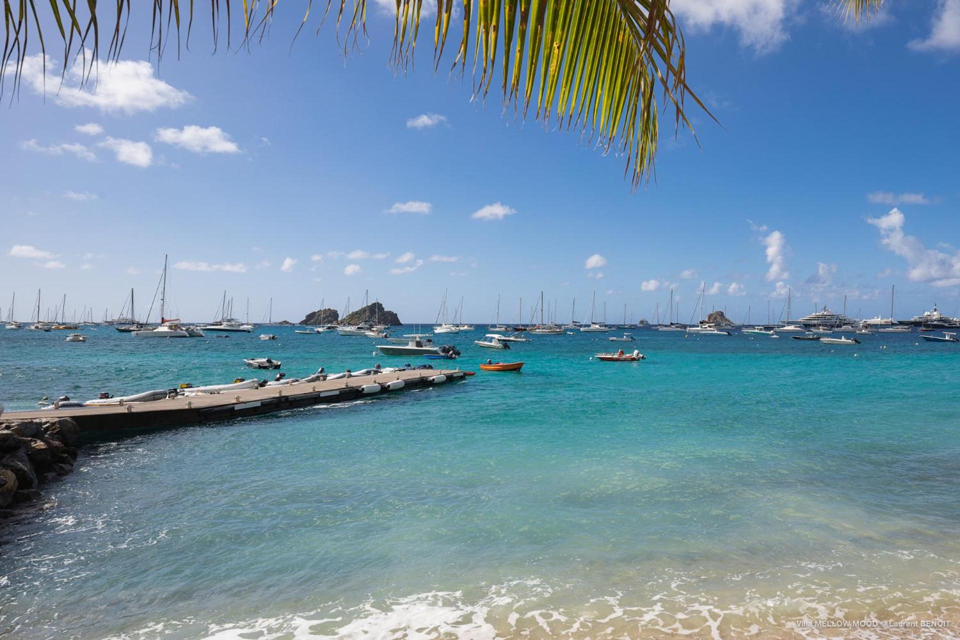 On the Beach , in Saint Barth... Mellow Mood Villa