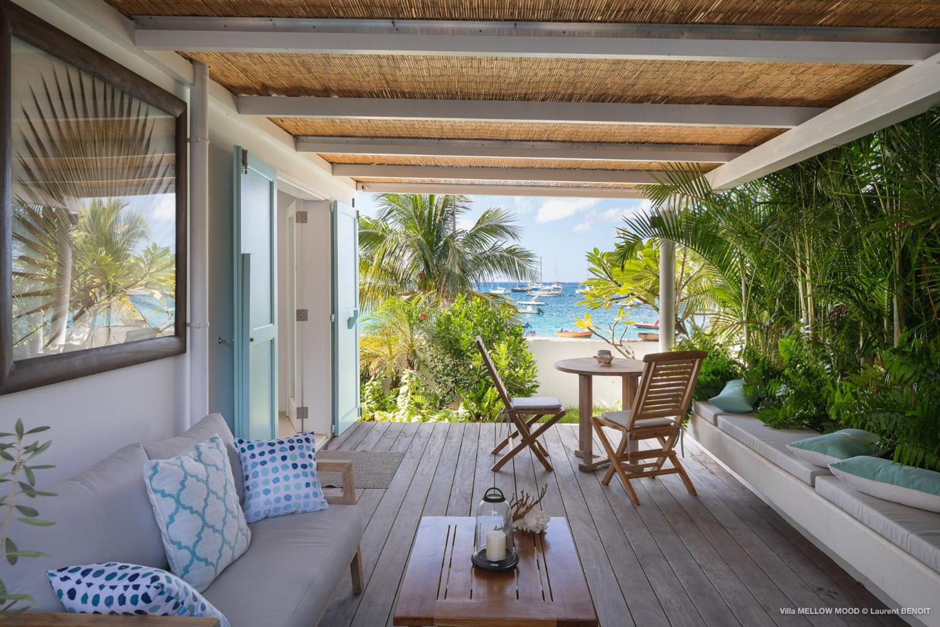 On the Beach , in Saint Barth... Mellow Mood Villa