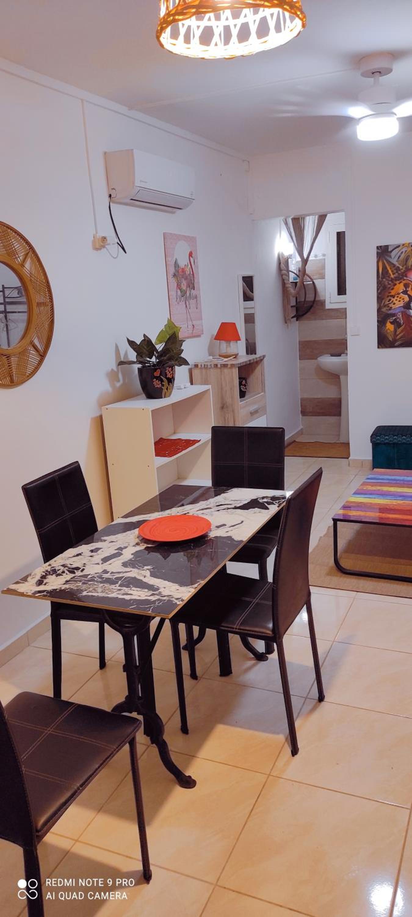 Logement cosy cadre tropical, arbres fruitiers view 3
