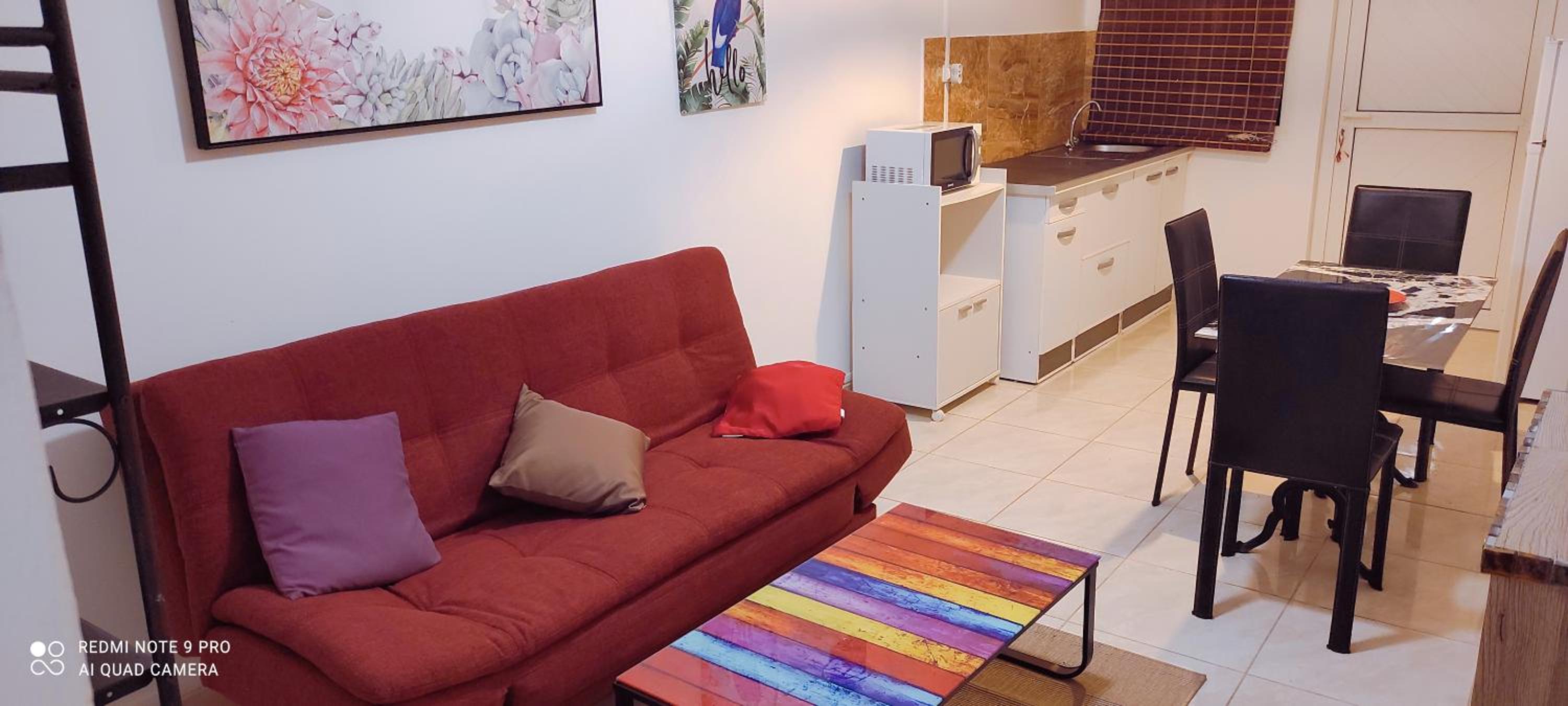 Logement cosy cadre tropical, arbres fruitiers view 4