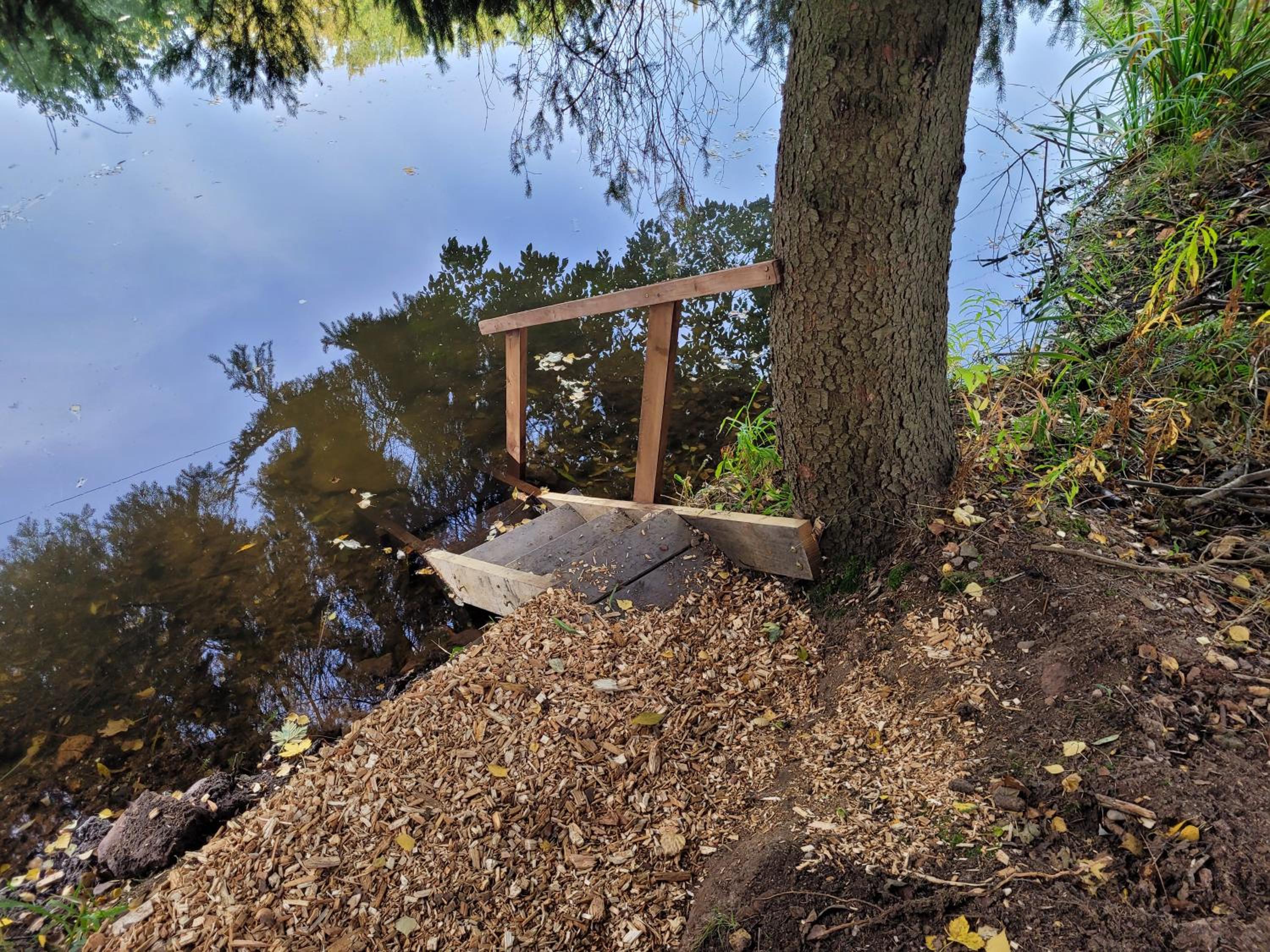 Srub na svahu sjezdovky v Radvanicích view 2