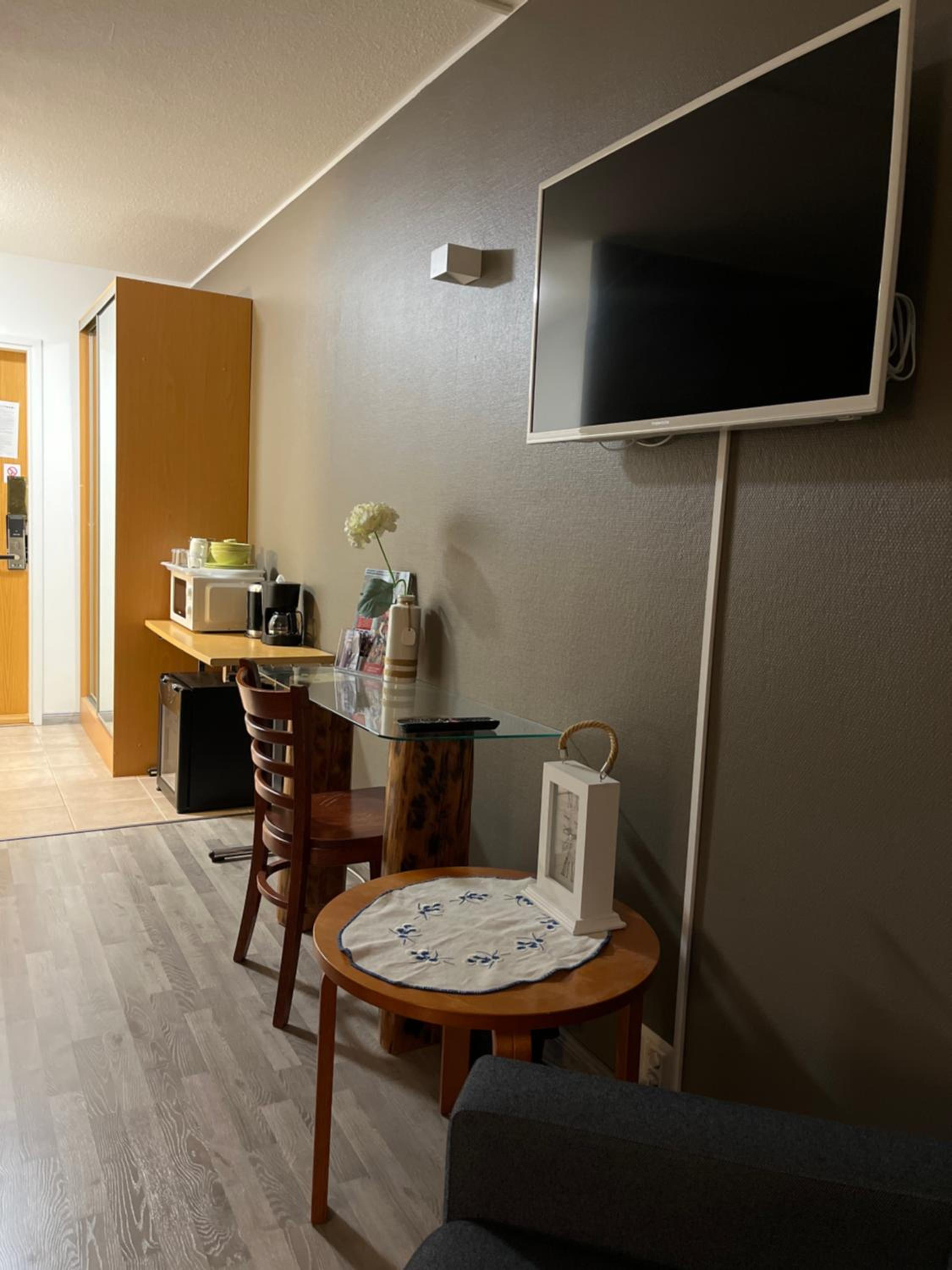 Studio Elli 24 Suuri huone 24m2 Micro keitin jääkaappi view 5