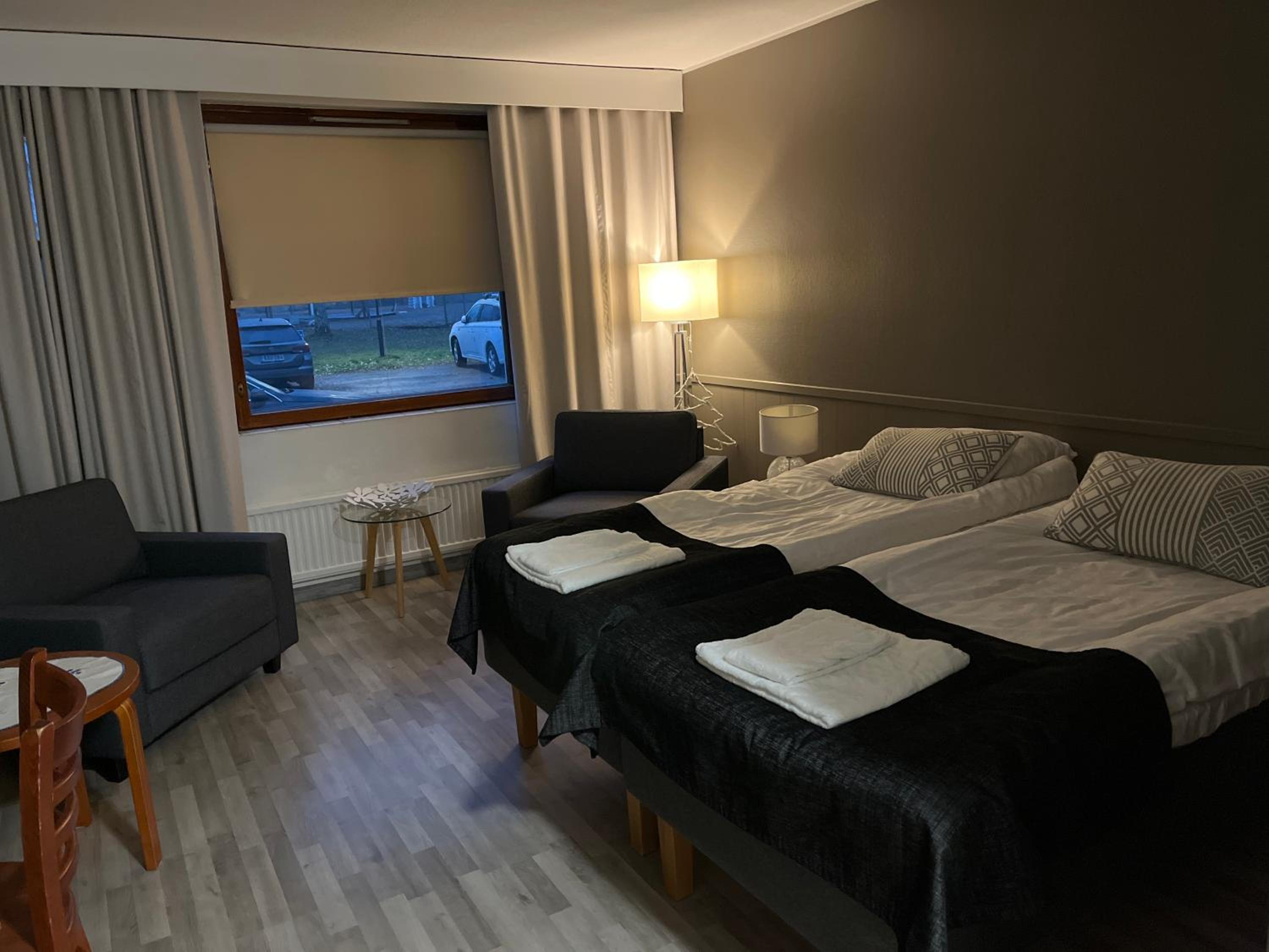 Studio Elli 24 Suuri huone 24m2 Micro keitin jääkaappi view 3