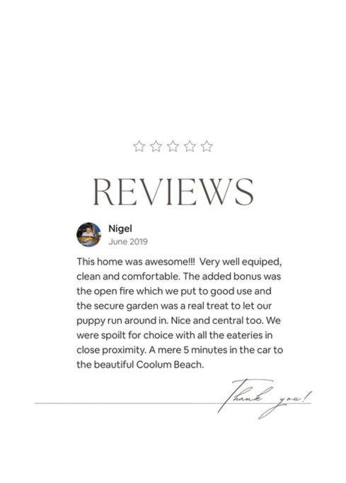 Indigo Blue - 600m to beach, pet by approval