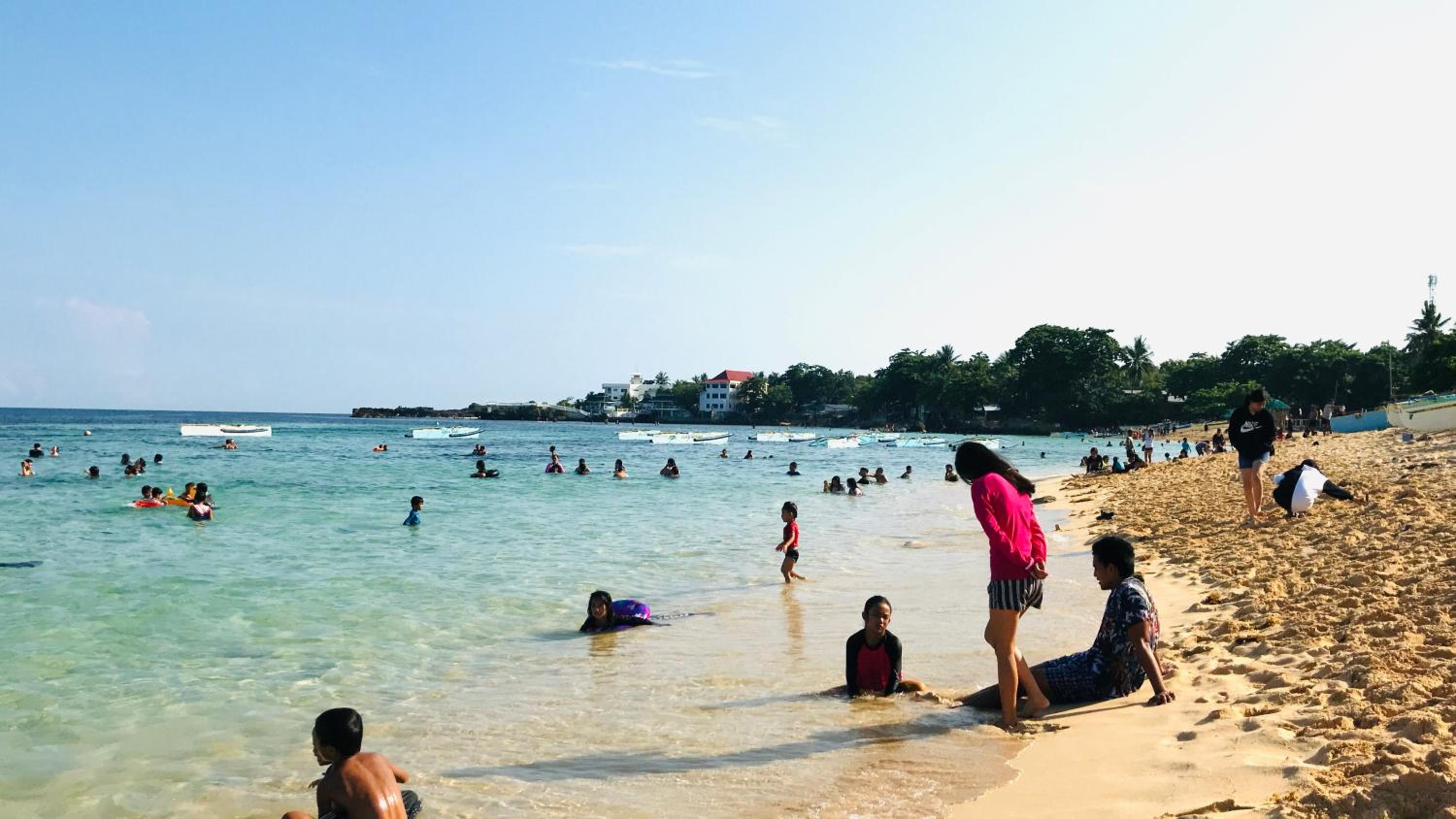 Transient House at Patar White Sand Beach view 2