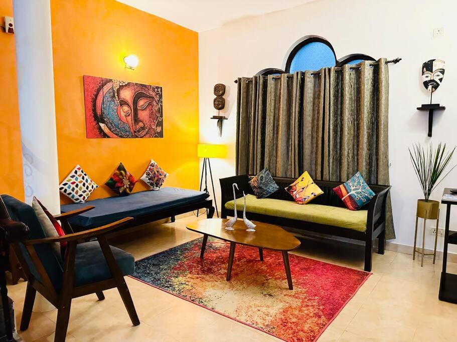 Turquoise 5bhk Villa in Arpora 5mins to Baga view 4