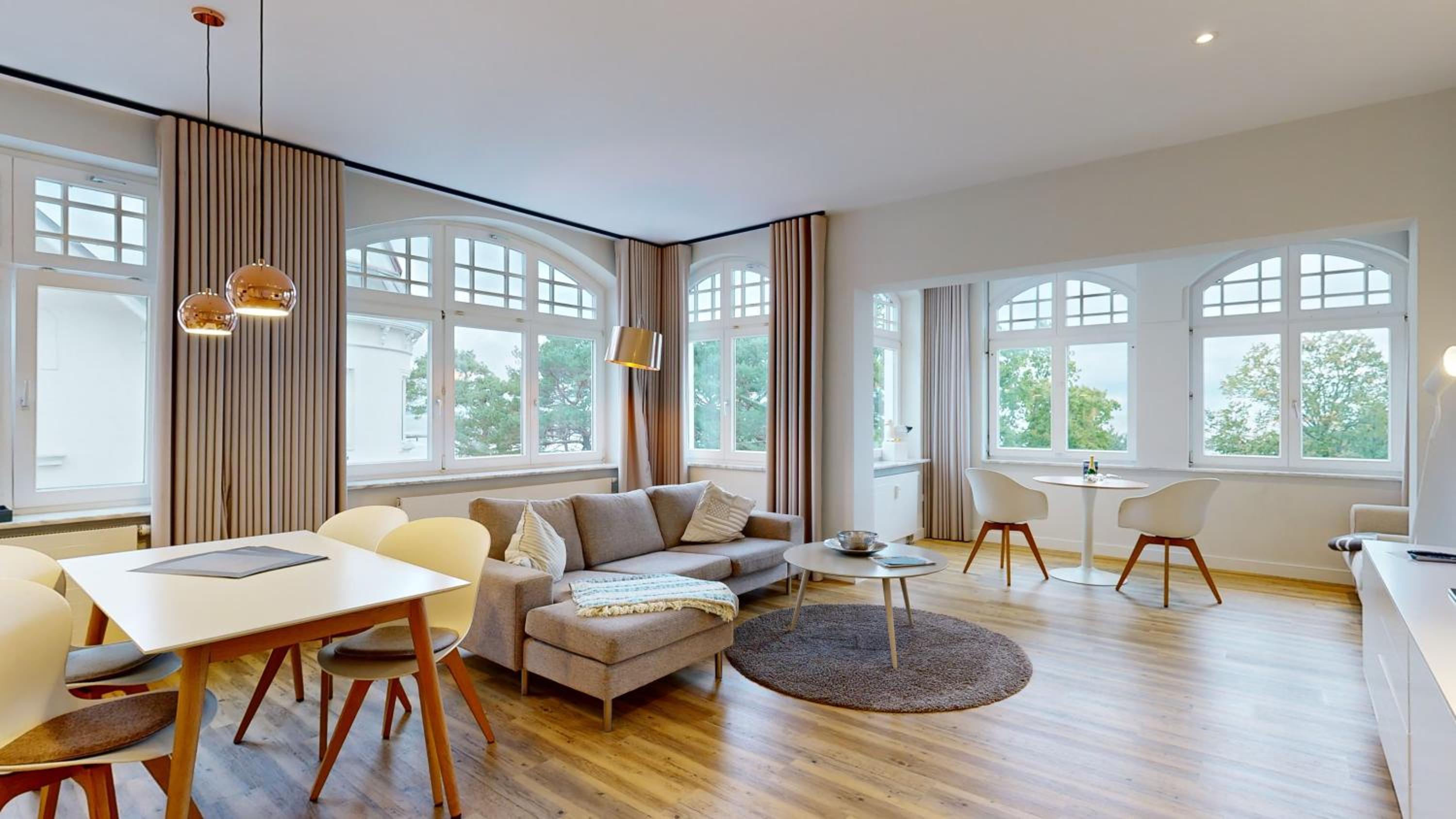 FeWo direkt am Strand mit Meerblick, Villa Sirene, Binz