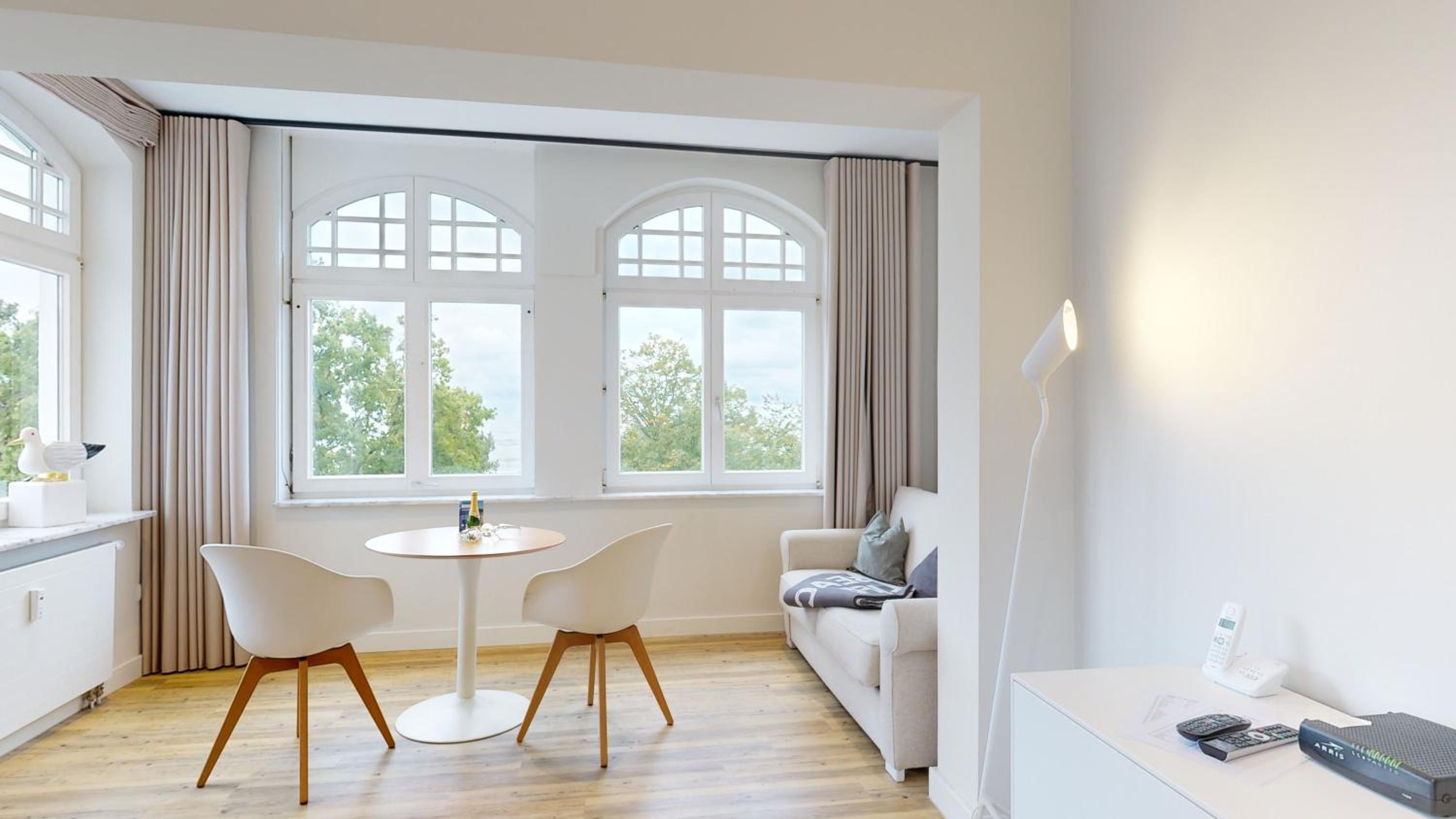 FeWo direkt am Strand mit Meerblick, Villa Sirene, Binz