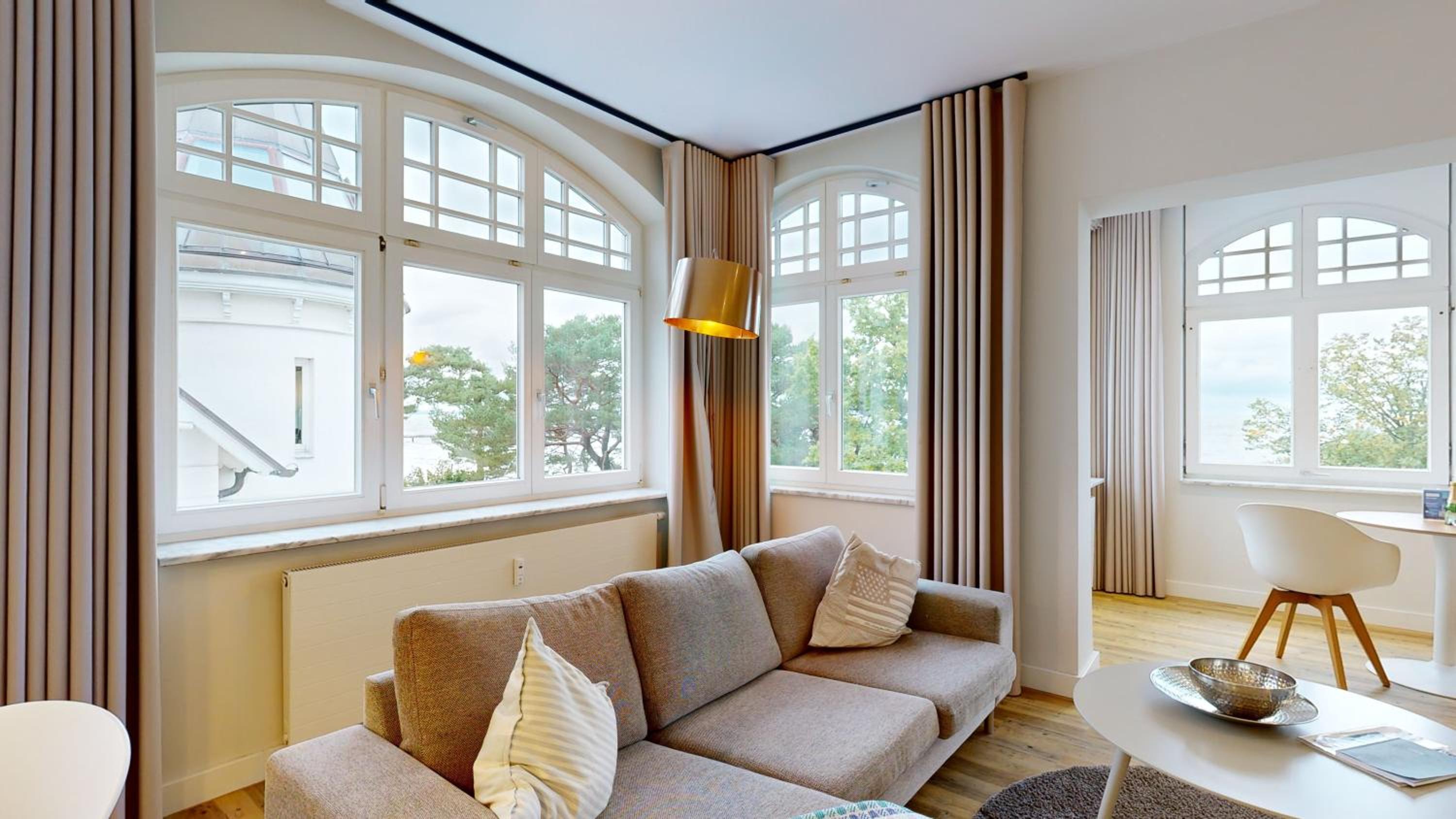 FeWo direkt am Strand mit Meerblick, Villa Sirene, Binz