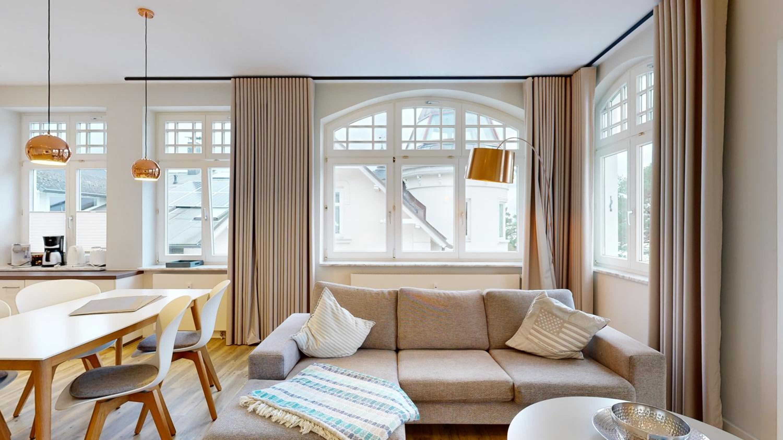 FeWo direkt am Strand mit Meerblick, Villa Sirene, Binz