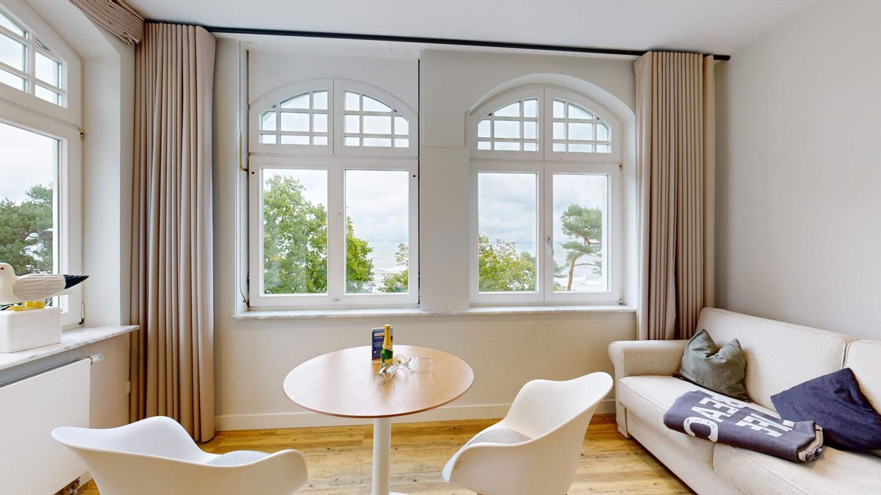 FeWo direkt am Strand mit Meerblick, Villa Sirene, Binz