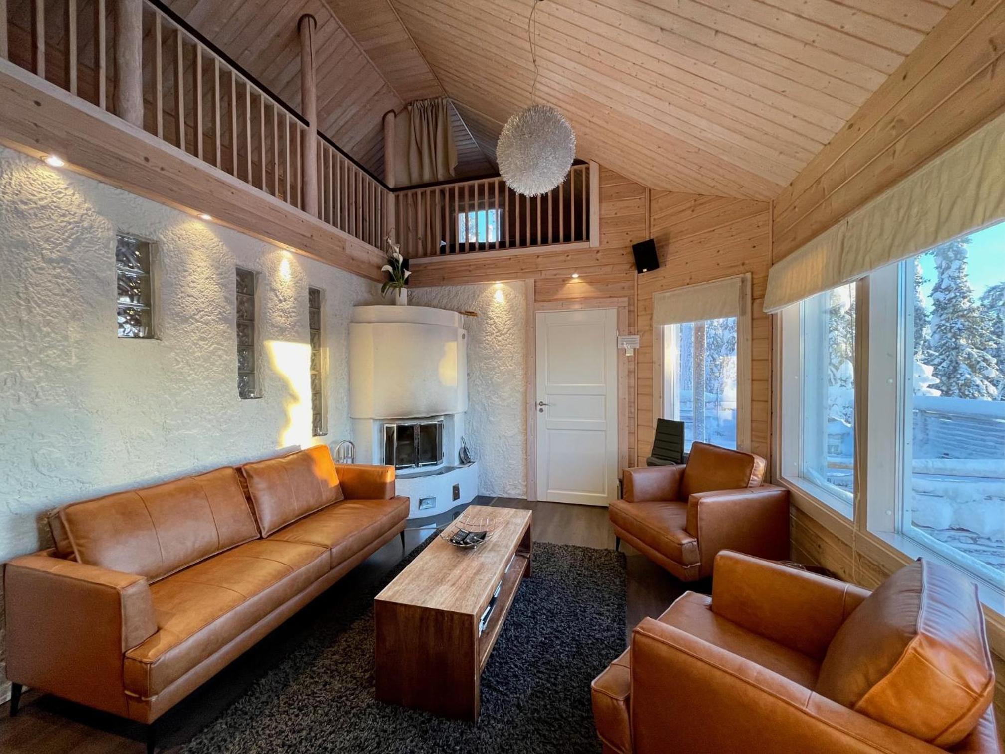 Hietavilla Aurora - Hot tube - Sauna - AC - Fireplace - 11kW EV-refuel - Landscape view - Silence - Free WiFi view 2