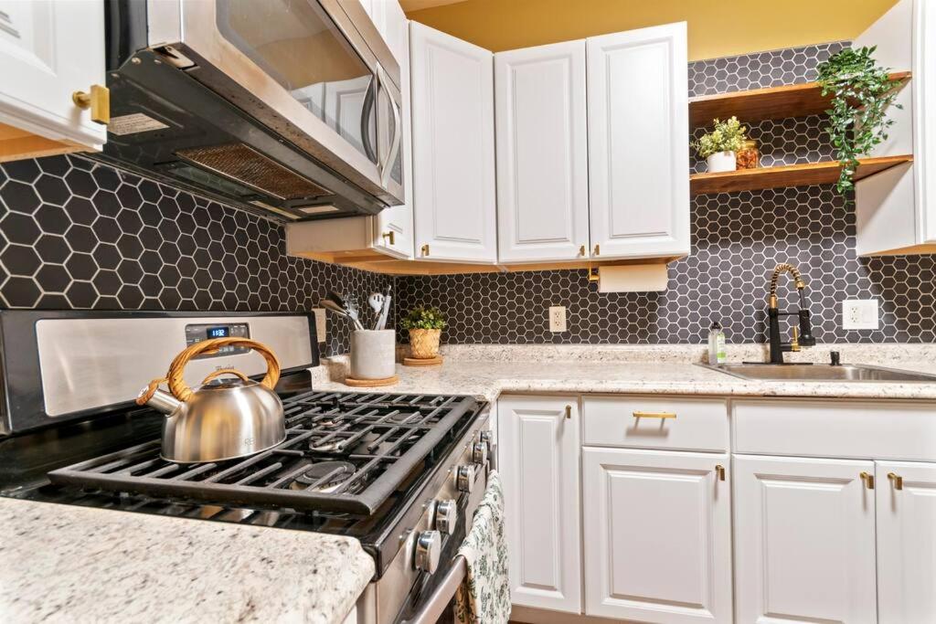 Trendy Fishtown Mid-Century Modern Inspired Home view 2