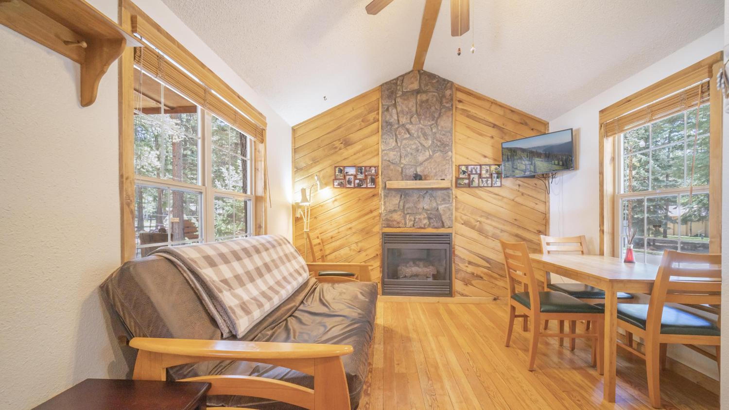 The Iris Cabin #1 at Blue Spruce RV Park & Cabins view 4