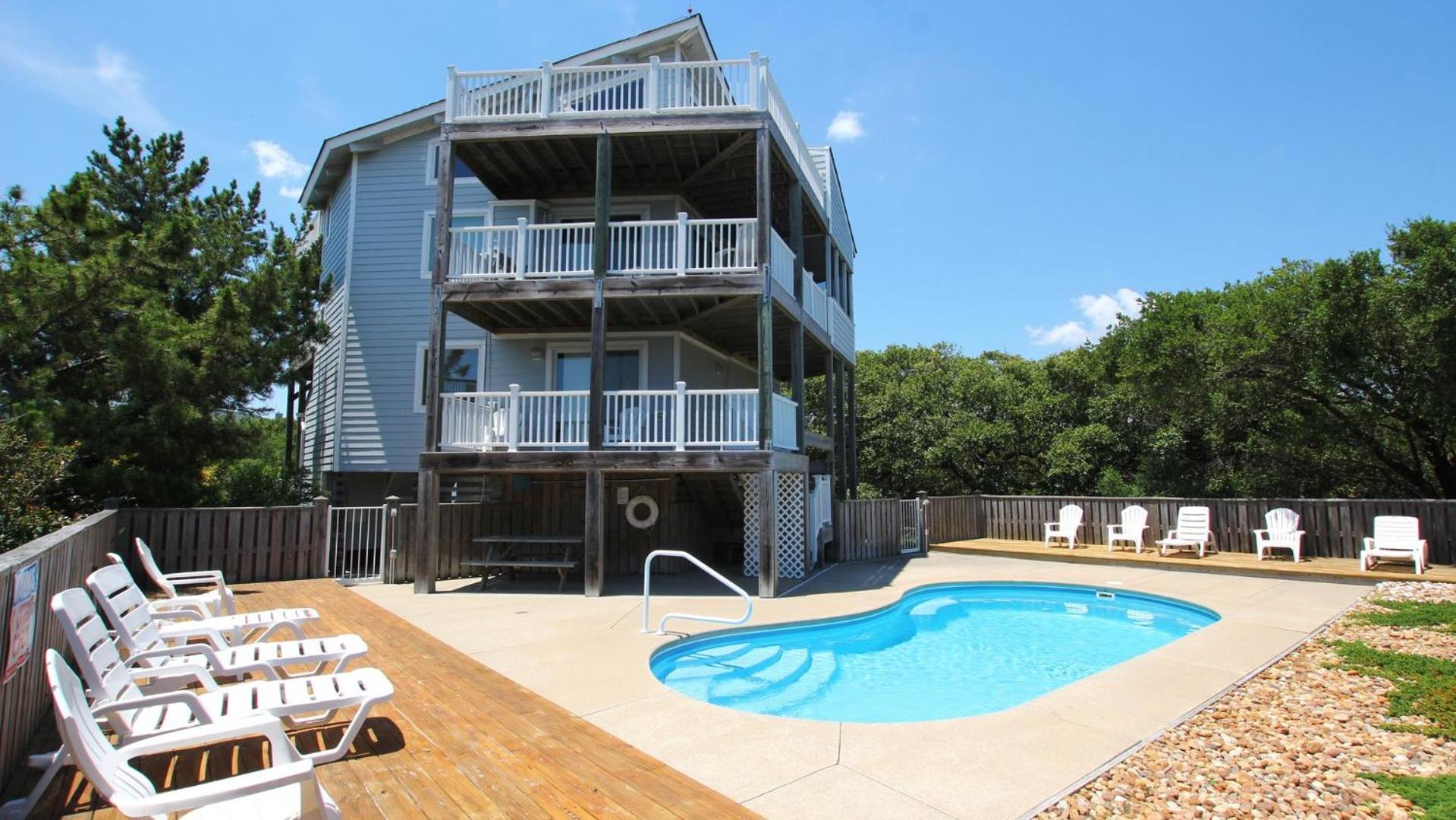Oceanside, Private Pool, Screened Porch, Close to Beach Access, OS3H, Brigadune view 3